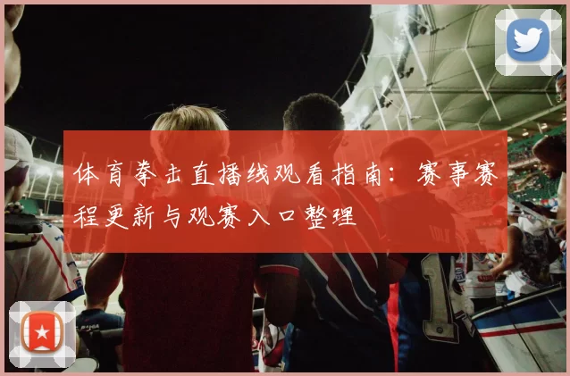 体育拳击直播线观看指南：赛事赛程更新与观赛入口整理