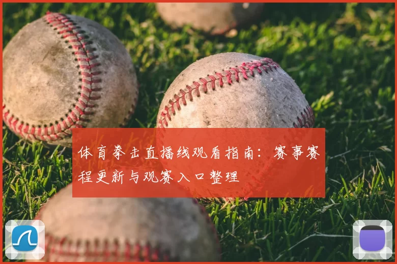 体育拳击直播线观看指南：赛事赛程更新与观赛入口整理