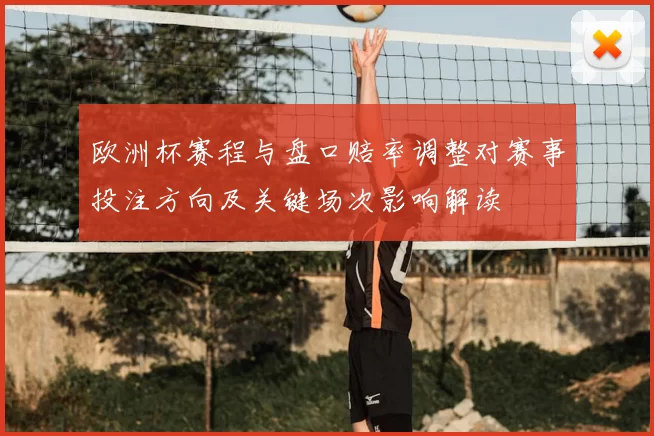 欧洲杯赛程与盘口赔率调整对赛事投注方向及关键场次影响解读